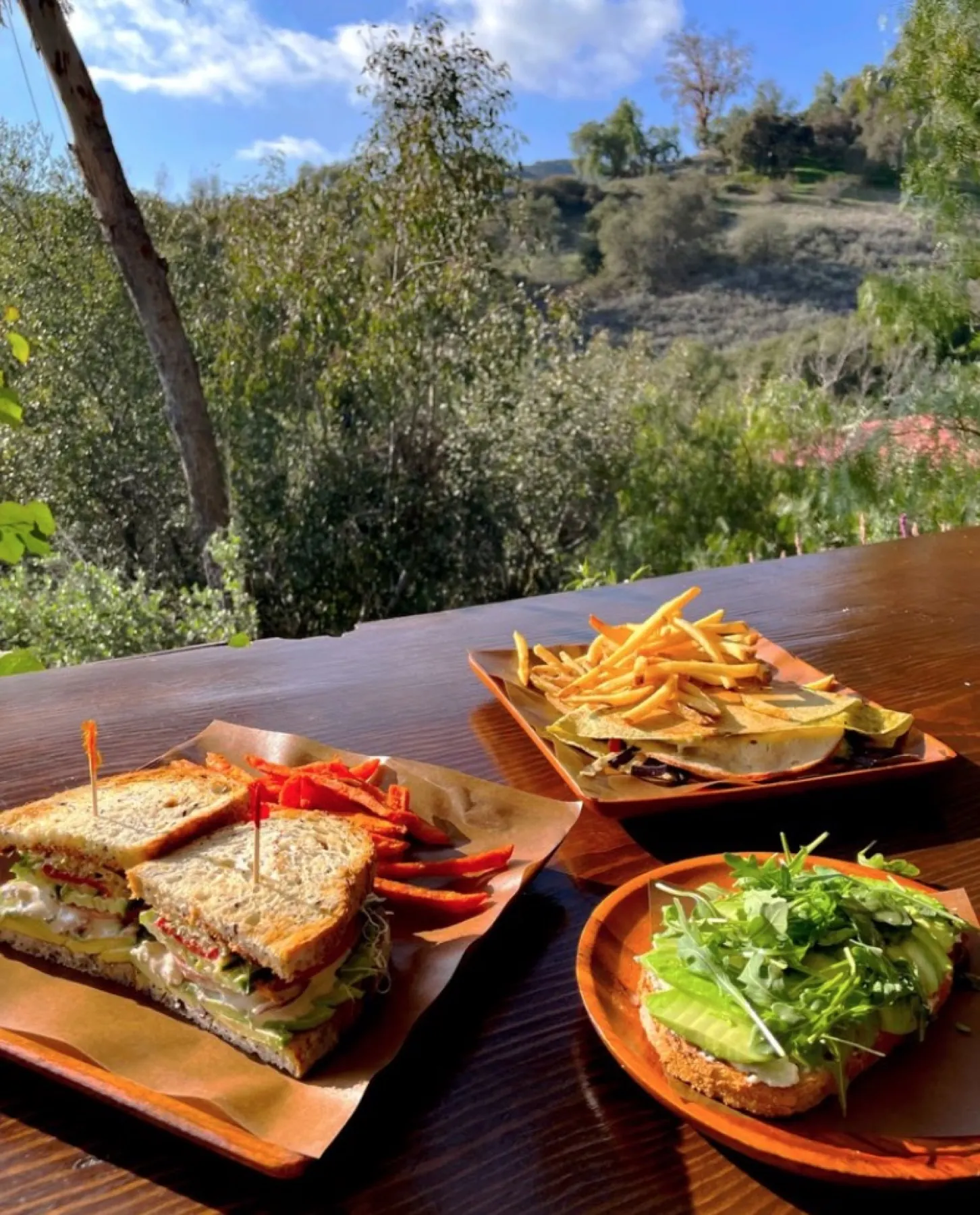 Brunch spread at Café on 27